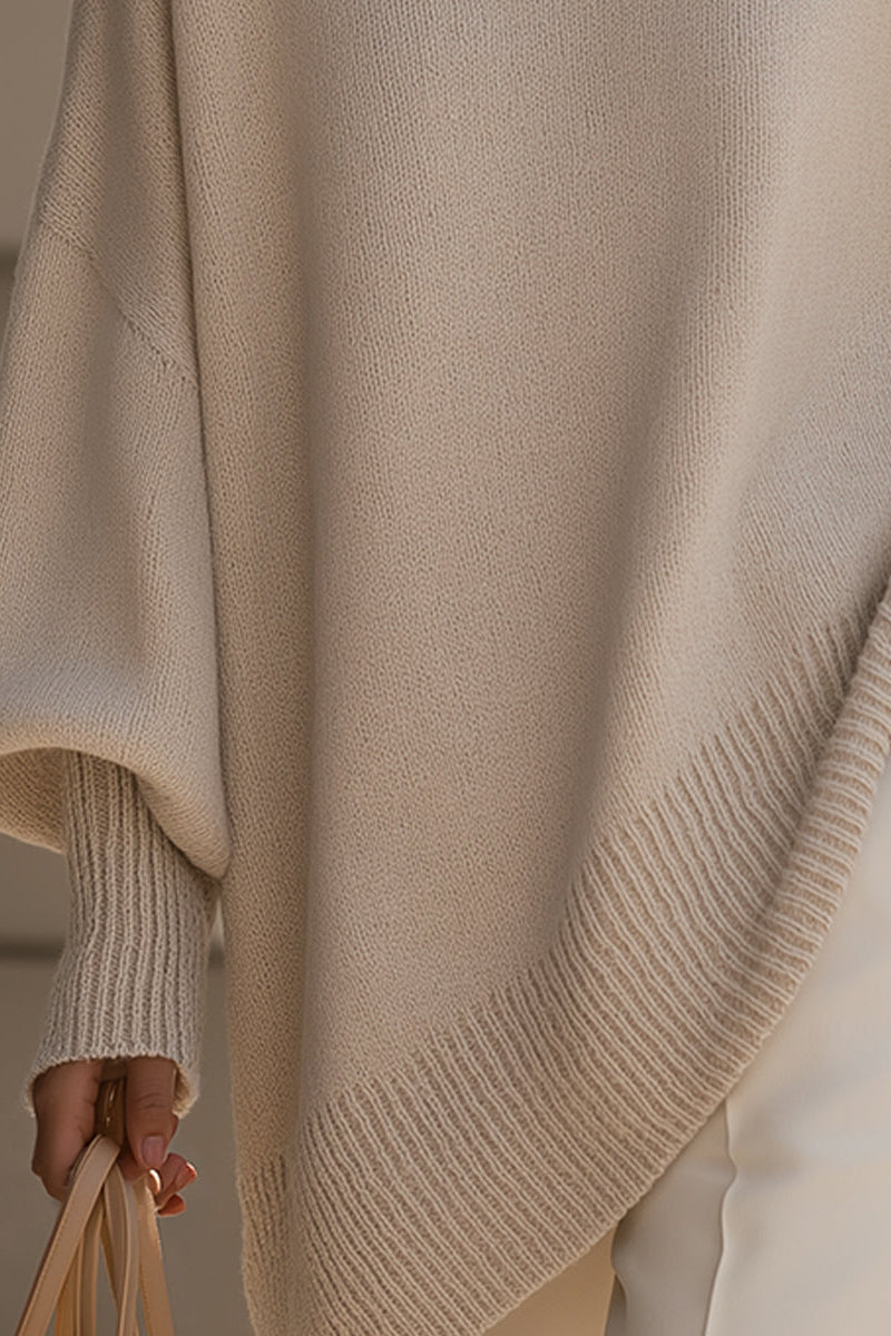 Nina | Elegancki Sweter z Mieszanki Wełny