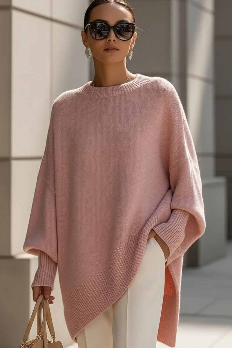 Nina | Elegancki Sweter z Mieszanki Wełny
