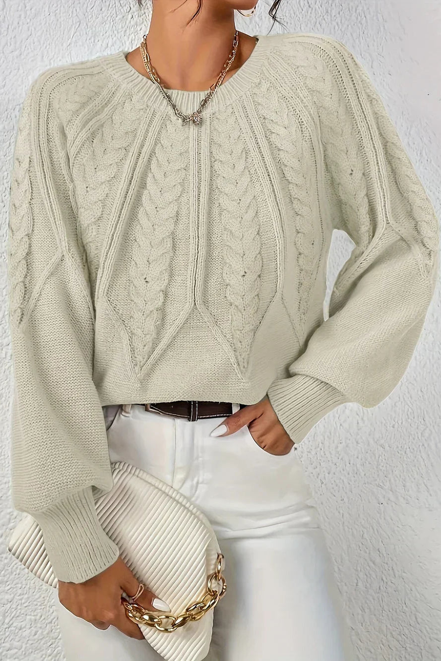 Elara ™ - Klasyczny Wygodny Sweter