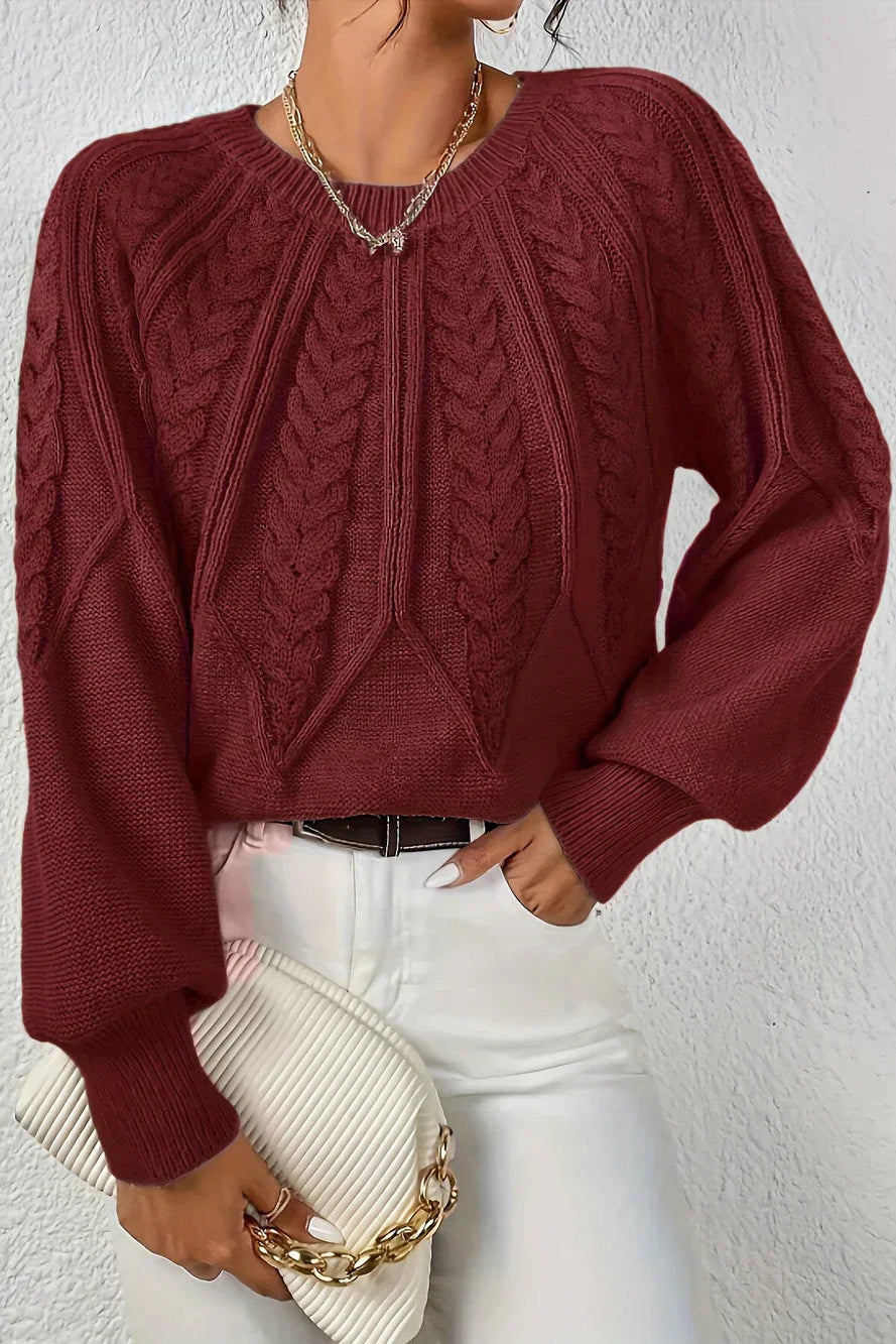 Elara ™ - Klasyczny Wygodny Sweter