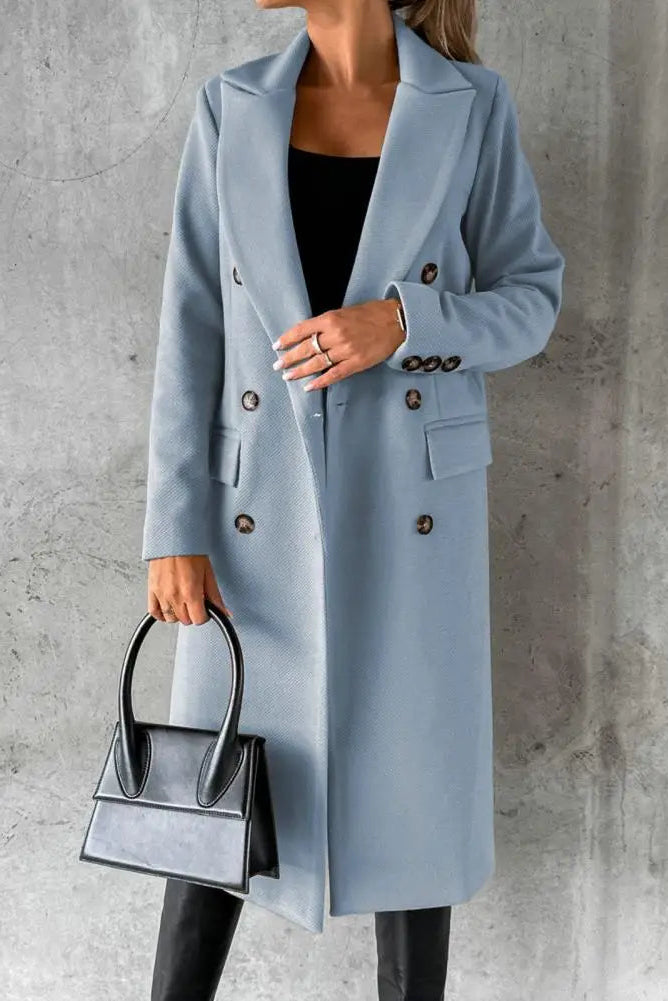 Isabella ™ | Elegancki wełniany trencz