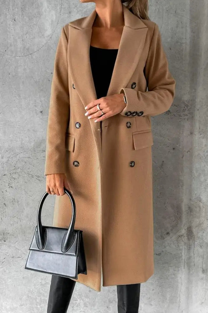 Isabella ™ | Elegancki wełniany trencz