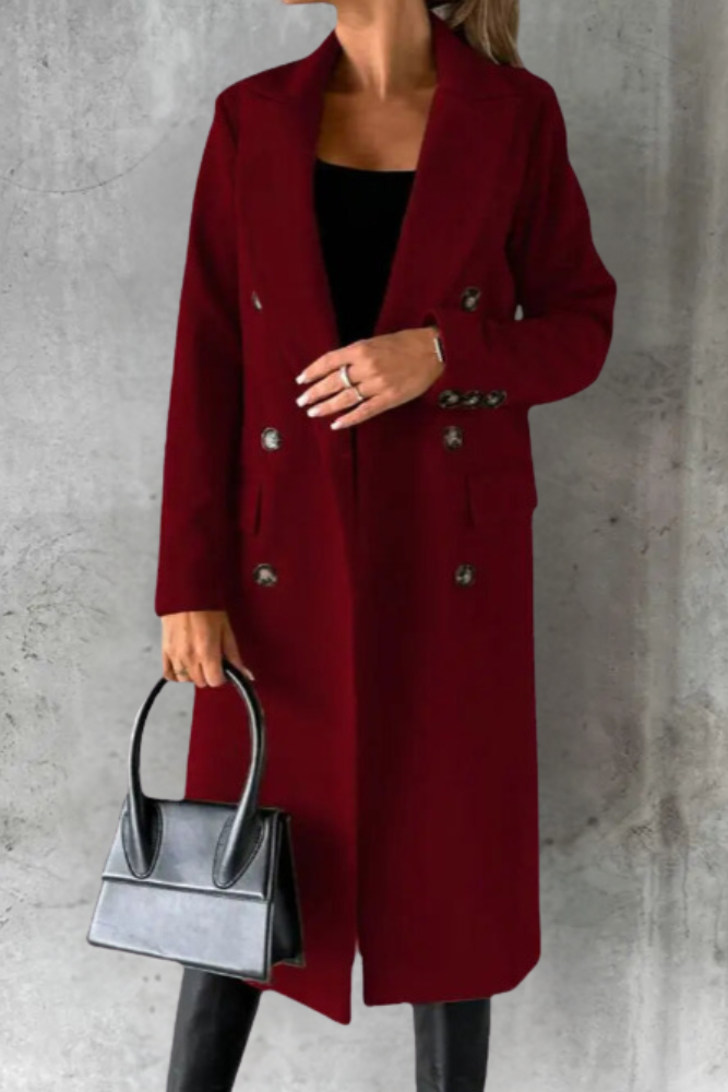 Isabella ™ | Elegancki wełniany trencz