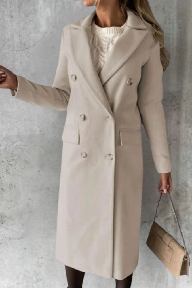 Isabella ™ | Elegancki wełniany trencz
