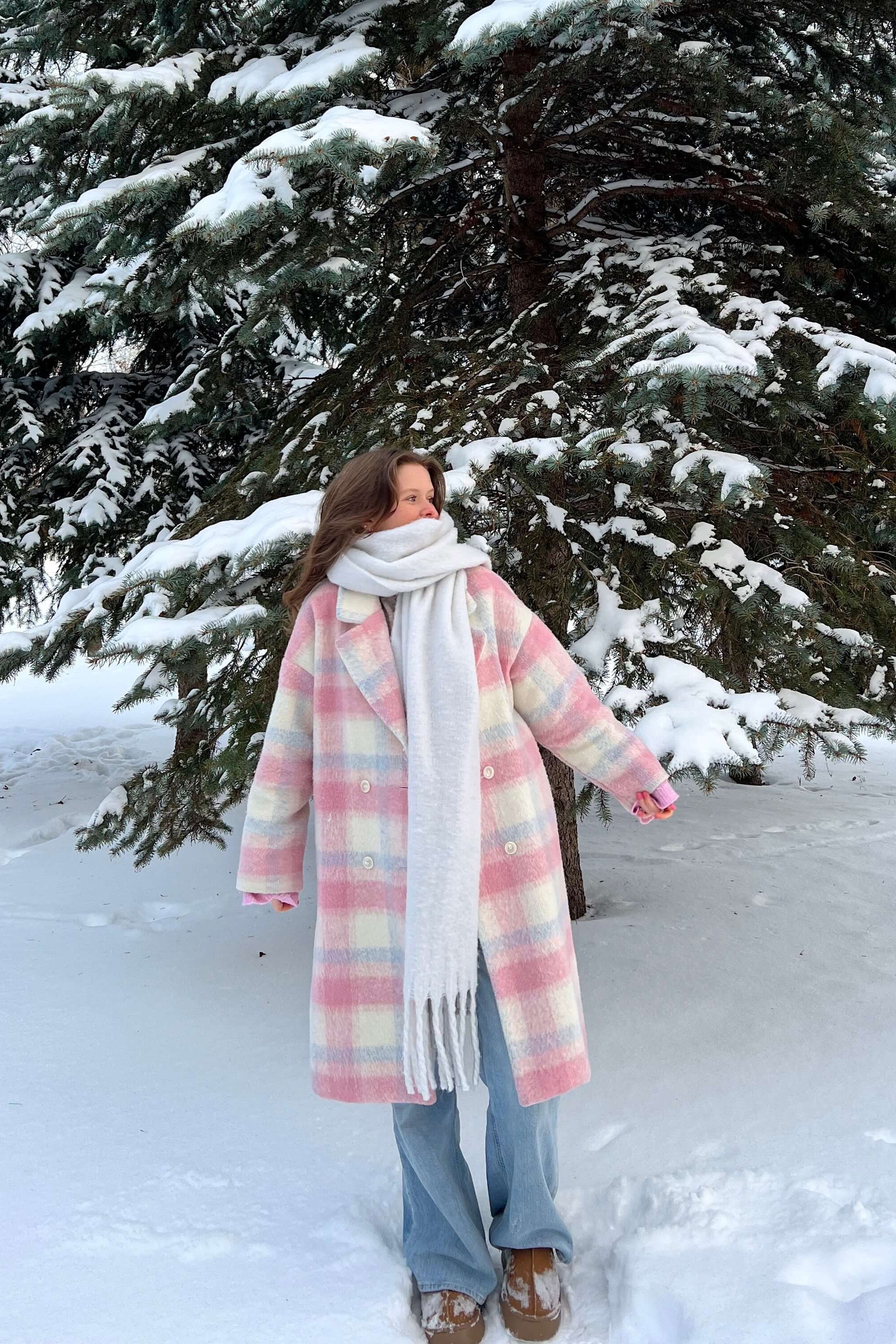 Anna | Płaszcz-trencz oversize