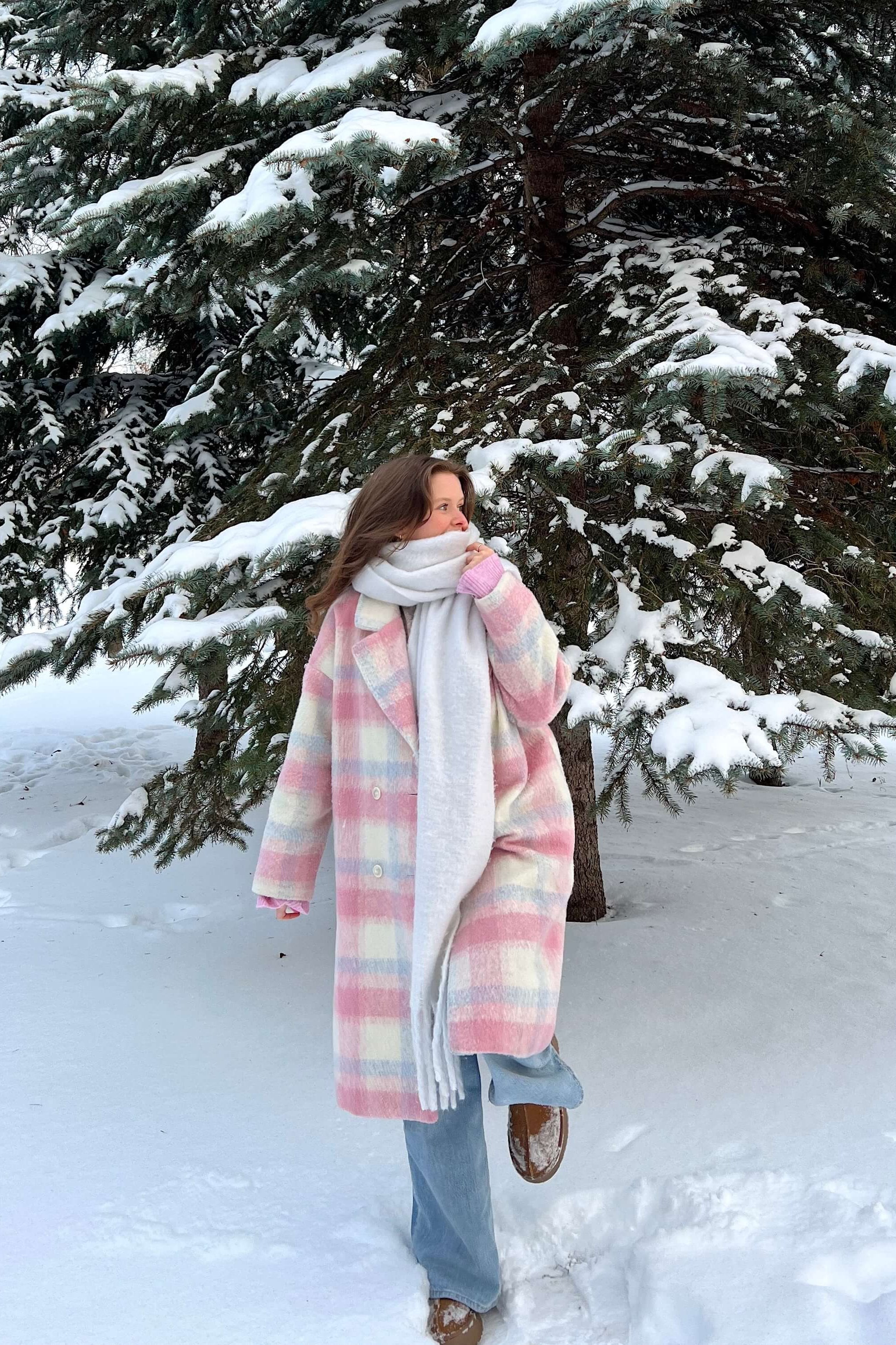 Anna | Płaszcz-trencz oversize