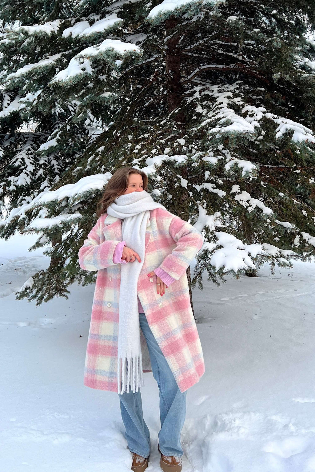 Anna | Płaszcz-trencz oversize