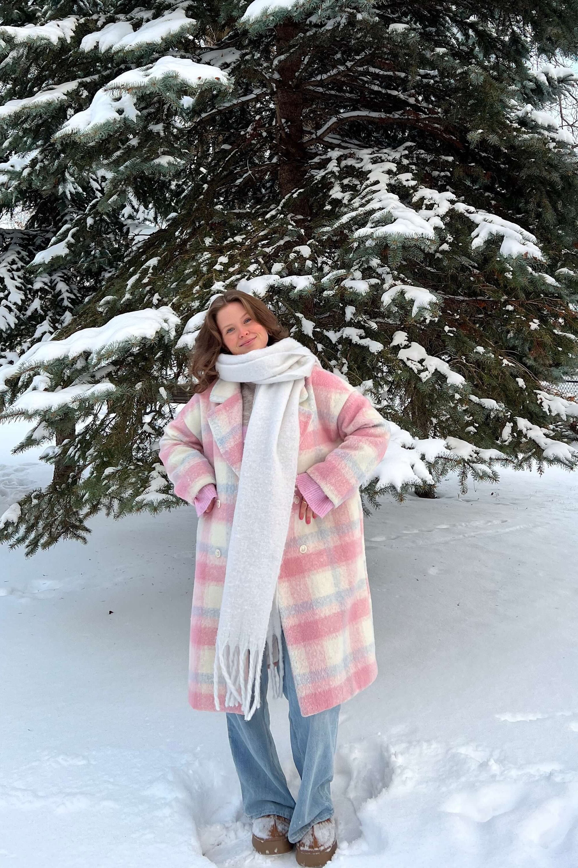 Anna | Płaszcz-trencz oversize