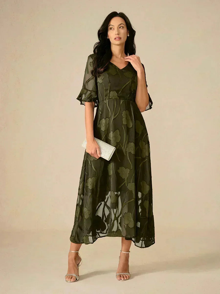 Seraphina koronkowa sukienka maxi