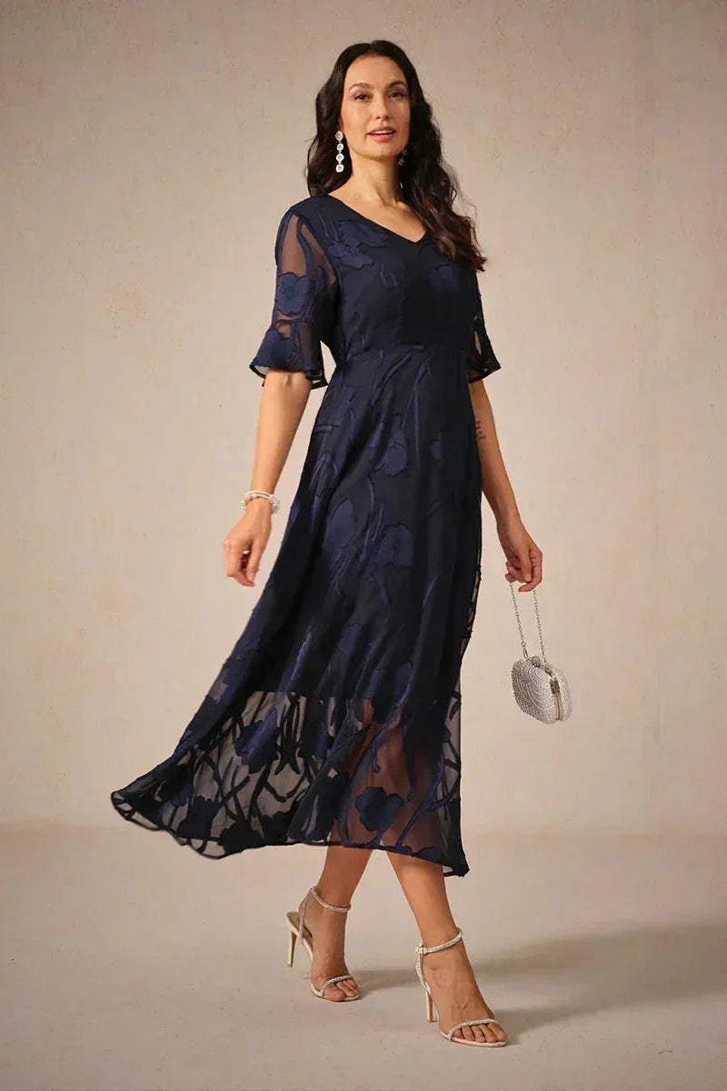 Seraphina koronkowa sukienka maxi
