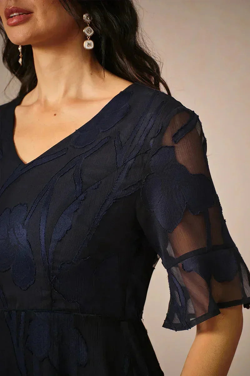 Seraphina koronkowa sukienka maxi