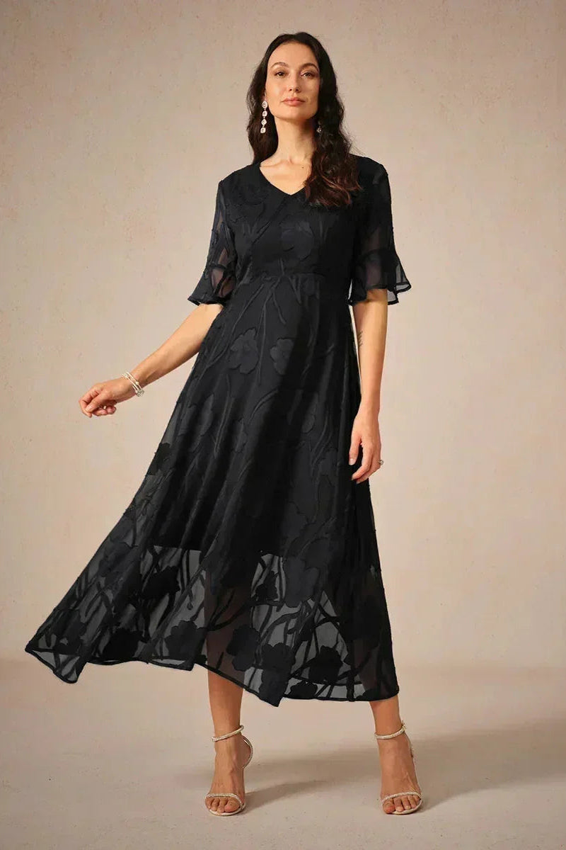 Seraphina koronkowa sukienka maxi