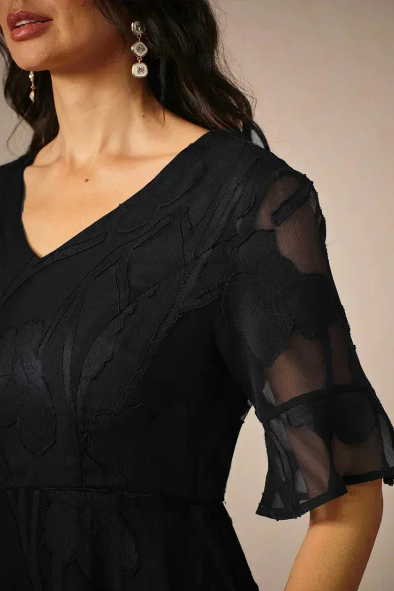 Seraphina koronkowa sukienka maxi
