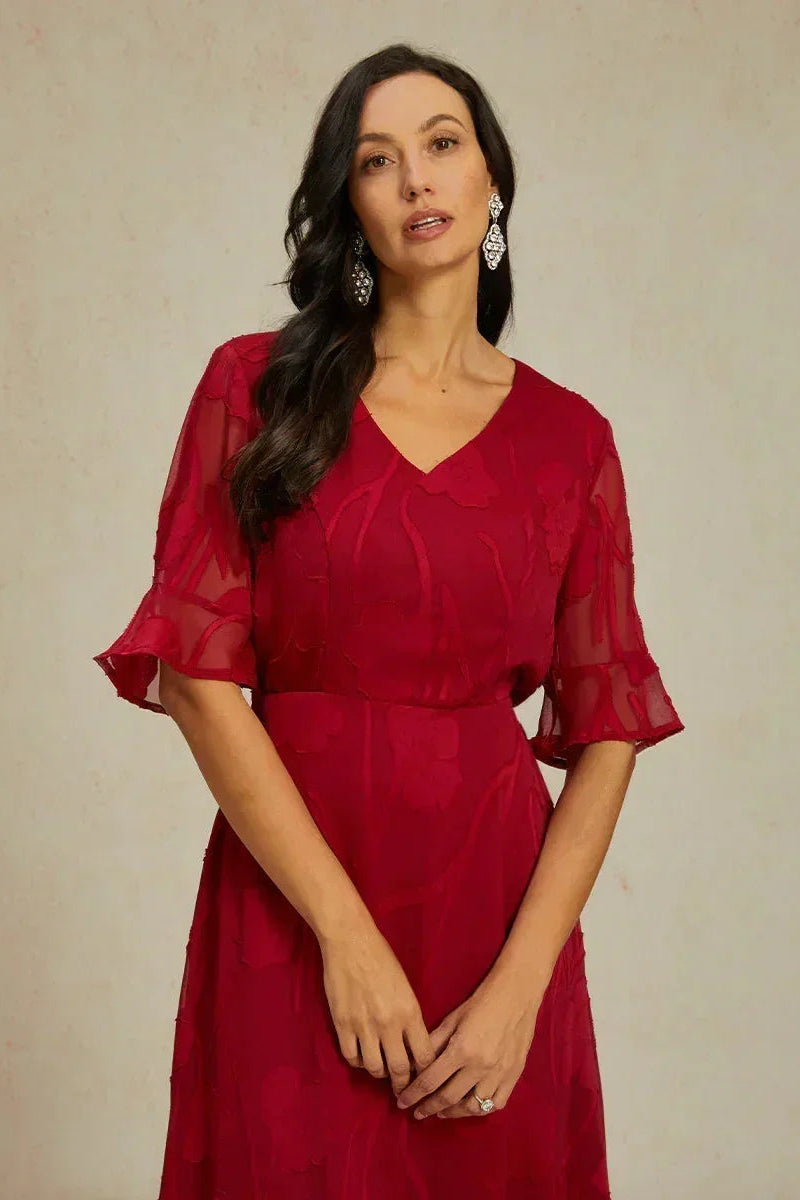 Seraphina koronkowa sukienka maxi
