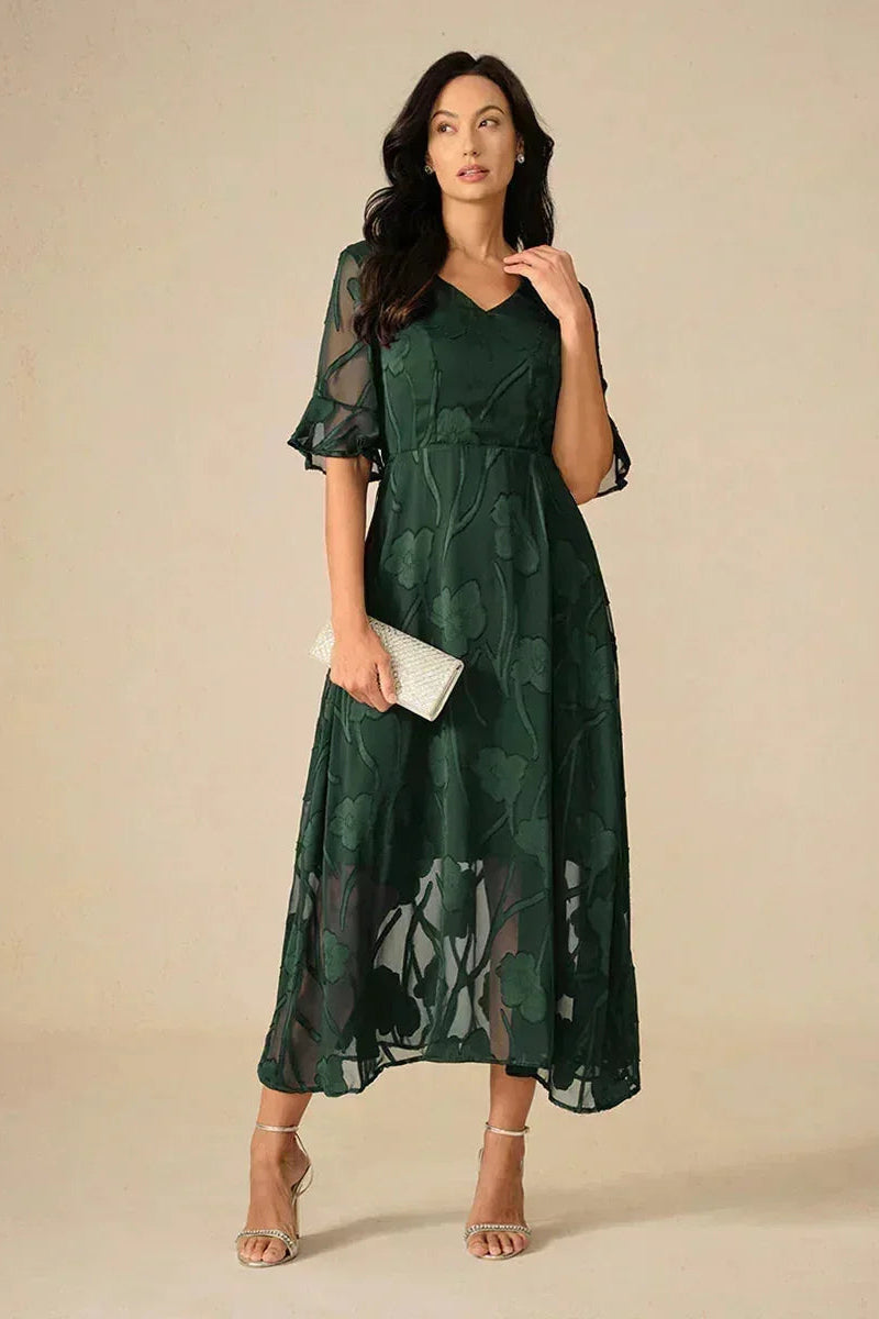 Seraphina koronkowa sukienka maxi