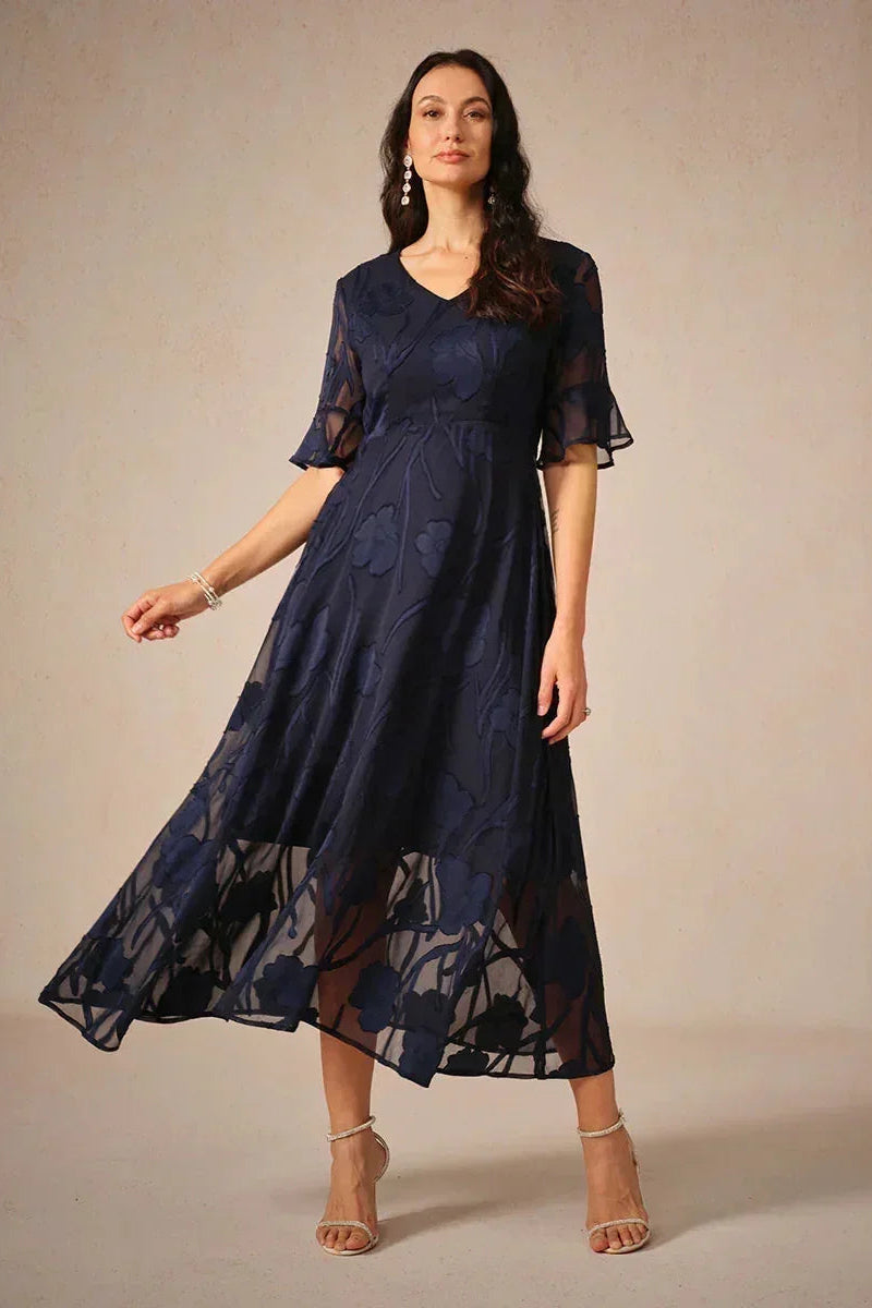 Seraphina koronkowa sukienka maxi
